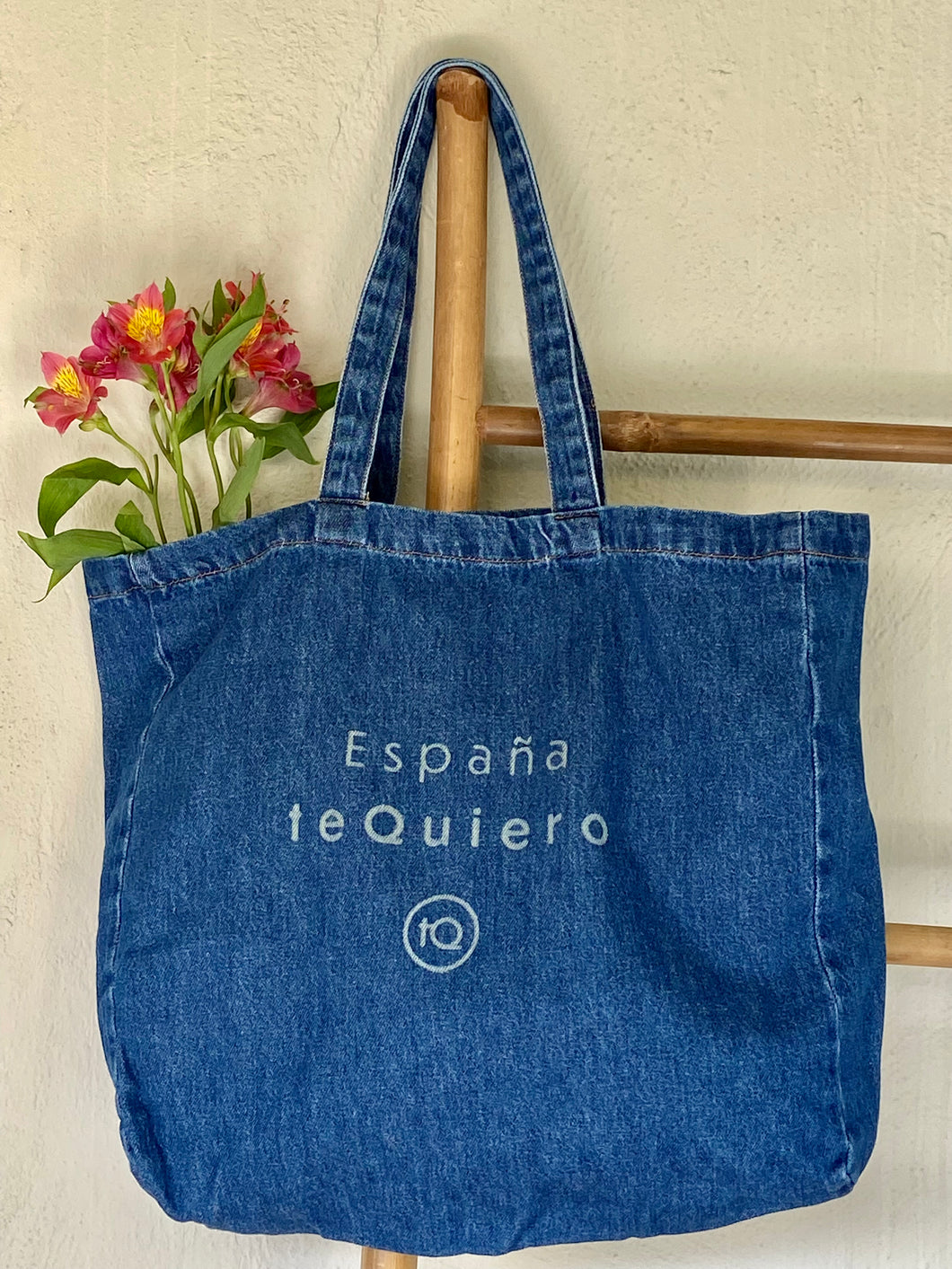 Shopping bag denim España teQuiero - Valencia teQuiero